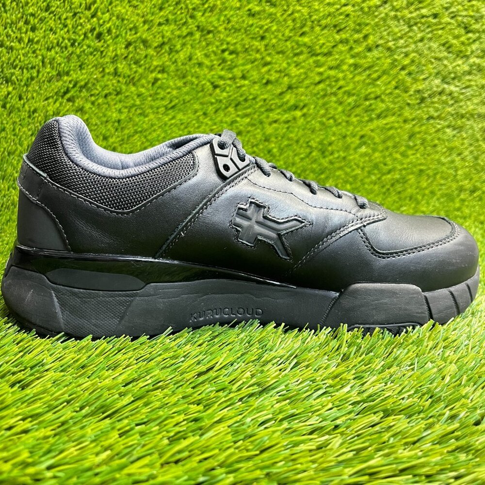 Kuru Kinetic 2.0 Womens Size 11 Black Athletic Leather Walking Shoes Sneakers - Picture 4 of 10